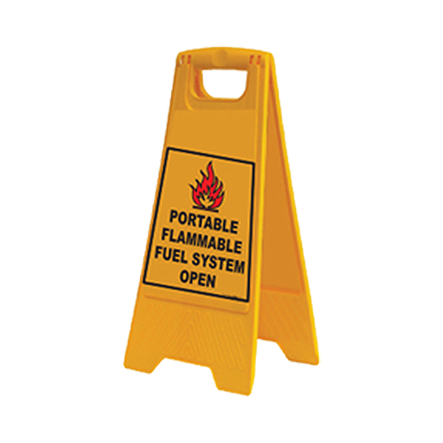 Portable Flammable A-Stand