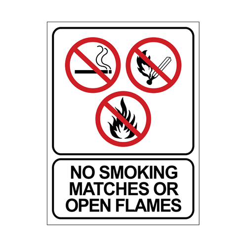 Portable Flammable A-Stand