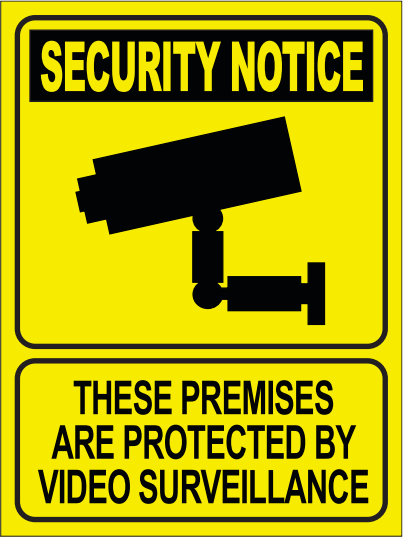 Security Signs Image